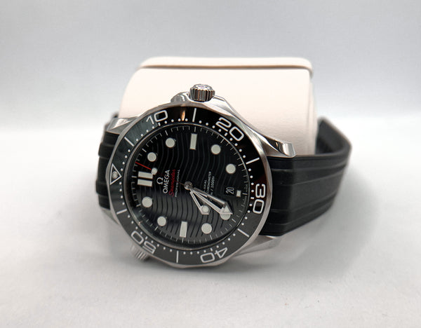 Omega Seamaster Diver 300 M Czarny 42 mm Stal