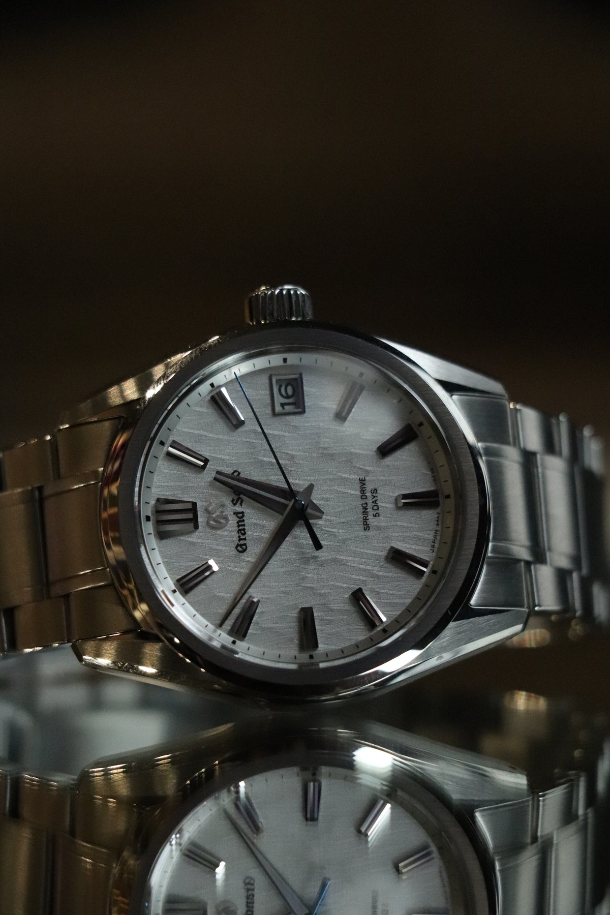 Grand Seiko Evolution 9 Collection Biały 40 mm Stal SLGA009