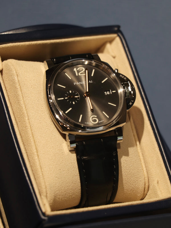 Panerai Luminor Due Szary 42 mm Stal