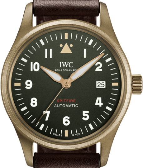 IWC Pilots Watch Automatic Spitfire 39mm Zielony Braz