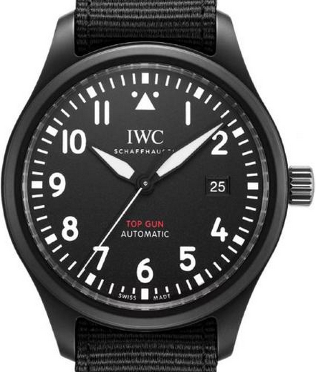 IWC Pilots Watch Automatic Top Gun 41mm Czarne Ceramika