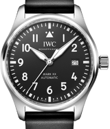 IWC Pilots Watch Mark XX 40mm Czarny Stal IW328201