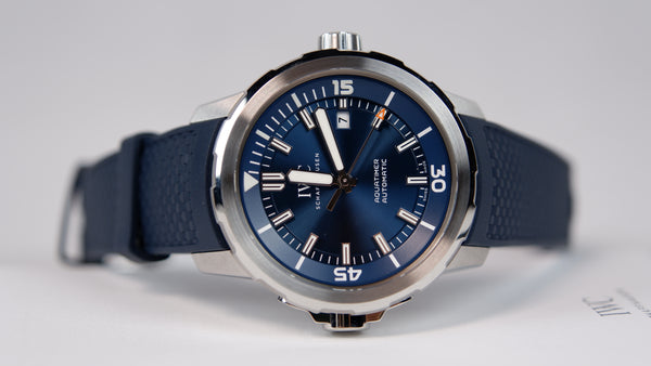 IWC Aquatimer Automatic 42mm Niebieski Stal