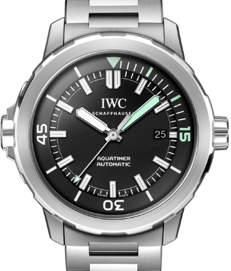 IWC Aquatimer Automatic 42mm Czarny Stal IW328803