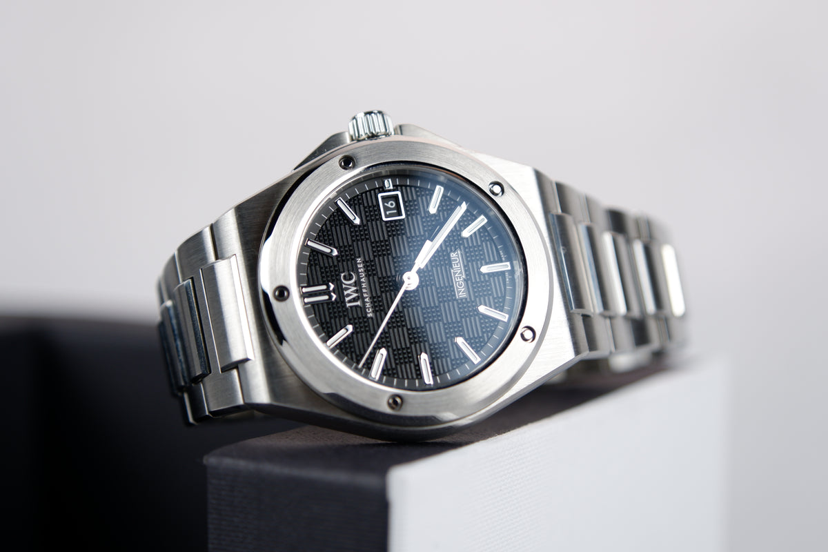 IWC Ingenieur Automatic 40mm Czarny Stal IW328901