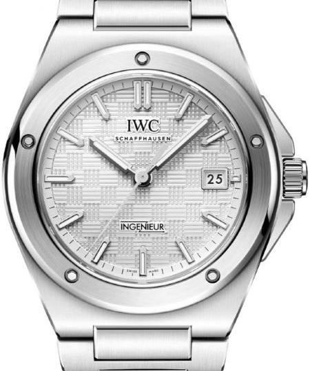 IWC Ingenieur Automatic 40mm Bialy Stal