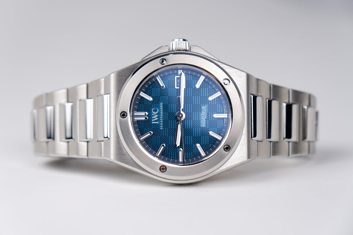 IWC Ingenieur Zielony 40 mm Stal IW328903
