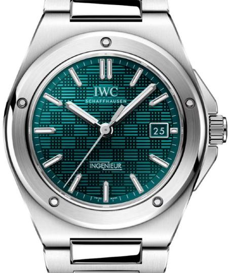 IWC Ingenieur Zielony 40 mm Stal IW328903