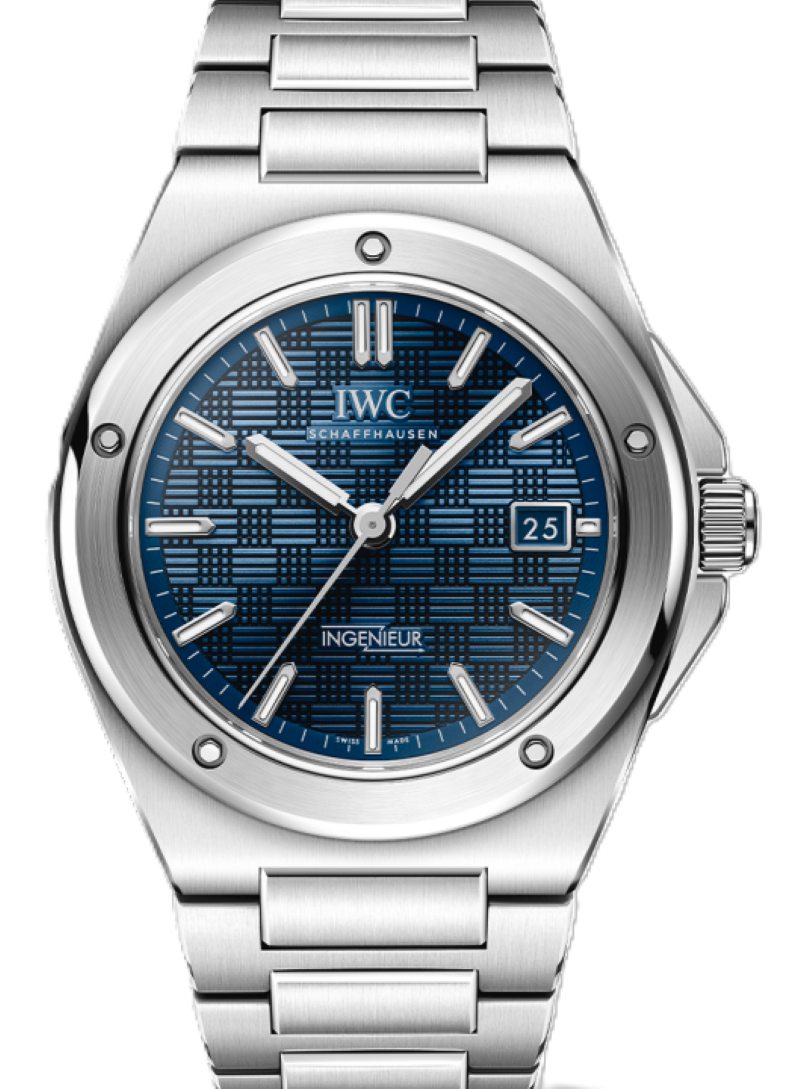 IWC Ingenieur Automatic Niebieski 40 mm Stal IW328907