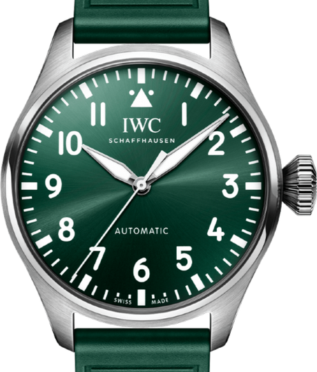 IWC Big Pilots Watch 43mm Zielony Stal
