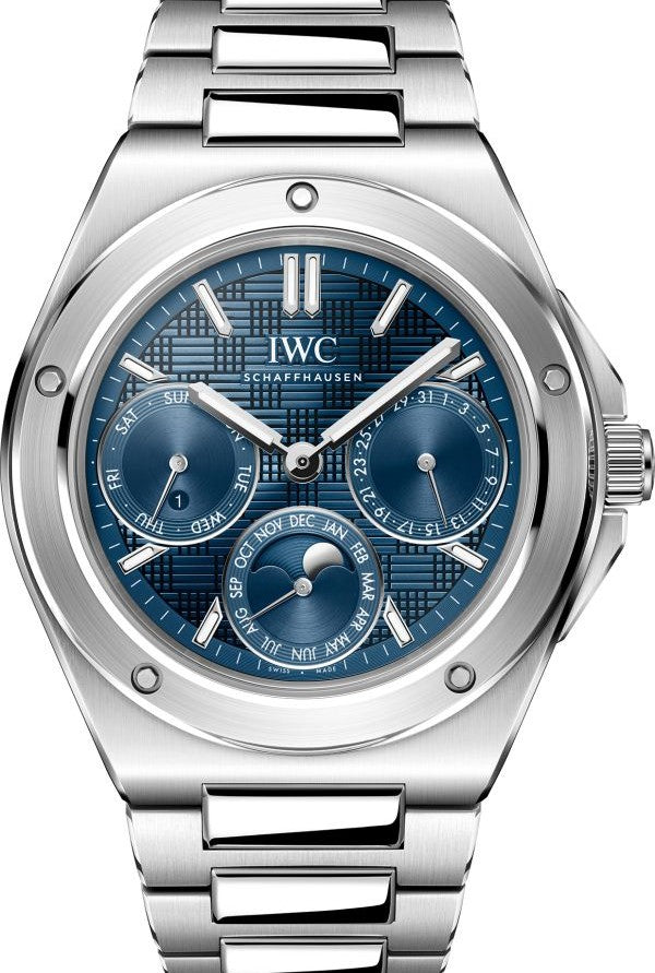 IWC Ingenieur Niebieski 41 mm Stal IW344903
