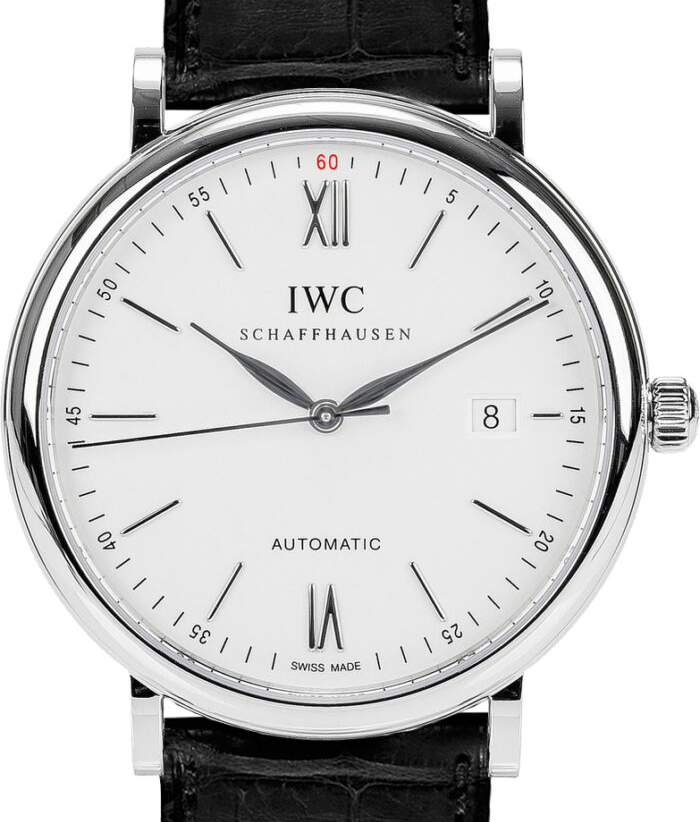 IWC Portofino Automatic 40mm Srebrny Stal IW356501