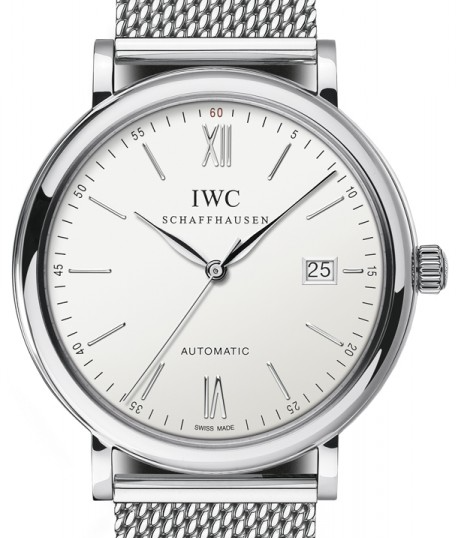 IWC Portofino Automatic Srebrny 40mm Stal IW356505