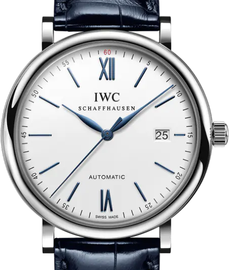 IWC Portofino Automatic 40mm Biały Stal IW356527
