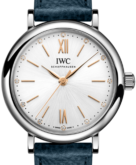 IWC Portofino Automatic 34mm Srebrzysty Stal