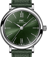 IWC Portofino Automatic 34mm Zielony Stal IW357412