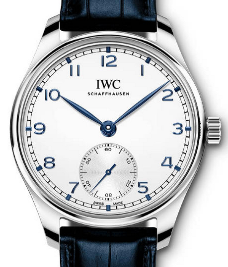 IWC Portugieser Automatic Srebrny 40.4mm Stal IW358304