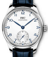 IWC Portugieser Automatic Srebrny 40.4mm Stal IW358304