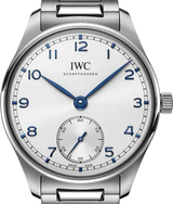 IWC Portugieser Automatic 40,4mm Biały Stal IW358312