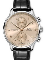 IWC Portuguese Chronograph Szampański 41 mm Stal IW371624