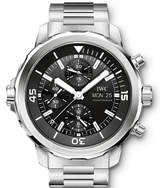 IWC Aquatimer Chronograph Czarny 44mm Stal IW376804