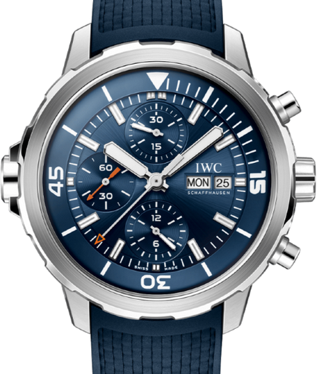 IWC Aquatimer Chronograph 44mm Niebieski Stal IW376806