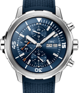 IWC Aquatimer Chronograph 44mm Niebieski Stal IW376806