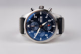 IWC Pilots Watch Chronograph 43mm Niebieski Stal IW378003
