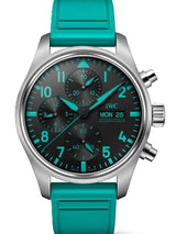 IWC Pilot Chronograph Czarny 41 mm Tytan IW388108