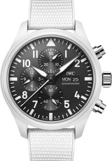 IWC Pilots Chronograph Lake Tahoe 44,5mm Czarny Ceramika IW389105