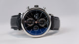 IWC Portofino Chronograph Czarny 42 mm Stal IW391029