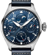 IWC Big Pilots Watch Perpetual Calendar 46,2mm Niebieski Stal IW503605