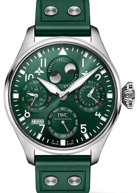 IWC Big Pilot Zielony 46 mm Stal IW503608