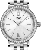IWC Portofino Automatic 34mm Biały Stal IW657601