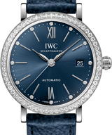 IWC Portofino Automatic 37mm Niebieski Stal IW658602