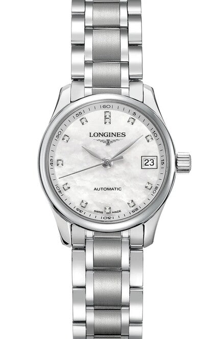 Longines Master Collection Masa perłowa 25 mm Stal L2.128.4.87.6