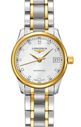 Longines Master Collection Biały 25 mm Żółte złoto L2.128.5.87.7