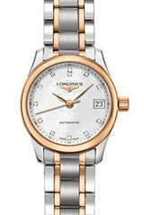 Longines Master Collection Masa perłowa 25 mm Złoto/Stal L2.128.5.89.7