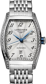 Longines Evidenza Srebrny 26 mm Stal L2.142.0.70.6