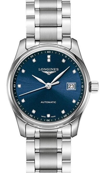Longines Master Collection Niebieski 29 mm Stal L2.257.4.97.6