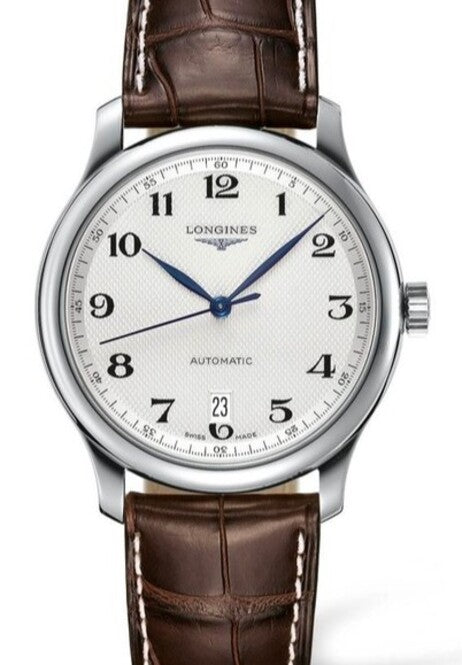 Longines Master Collection Srebrny 34 mm Stal L2.357.4.78.3