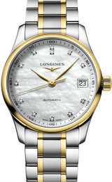 Longines Master Collection Masa perłowa 34 mm Złoto/Stal L2.357.5.87.7