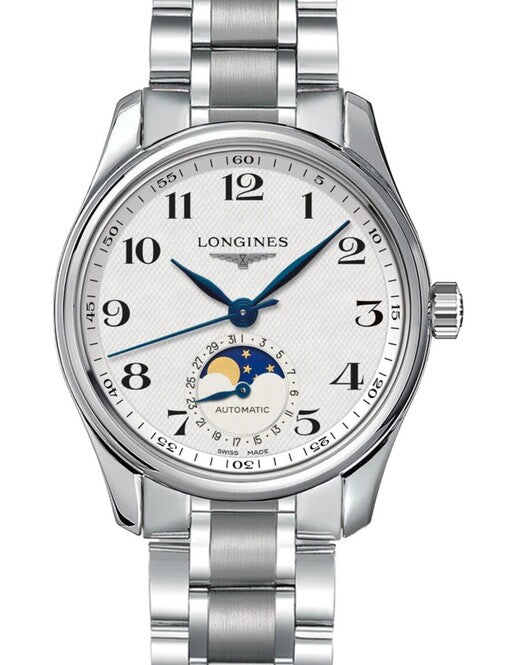 Longines Master Collection Srebrny 34 mm Stal L2.409.4.78.6
