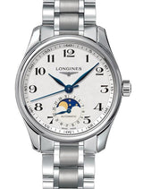Longines Master Collection Srebrny 34 mm Stal L2.409.4.78.6
