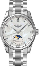 Longines Master Collectio Masa perłowa 34 mm Stal L2.409.4.87.6