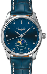 Longines Master Collection Niebieski 34 mm Stal L2.409.4.97.0