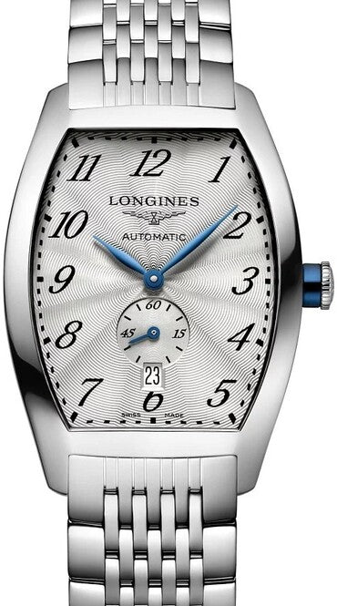 Longines Evidenza Srebrny 33 mm Stal L2.642.4.73.6