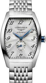 Longines Evidenza Srebrny 33 mm Stal L2.642.4.73.6