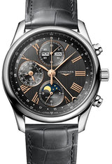 Longines Master Collection Szary 40 mm Stal L2.673.4.61.2