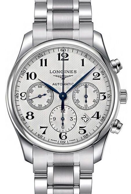 Longines Master Collection Srebrny 42 mm Stal L2.759.4.78.6